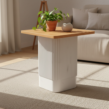 Clara Dusk Natural Side Table
