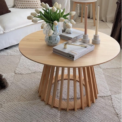 Palmer Coastal Haven Natural Modern Coffee Table