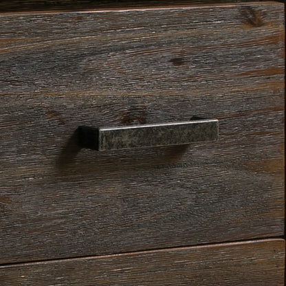 Coffee Table Solid Acacia Wood & Veneer - Chocolate