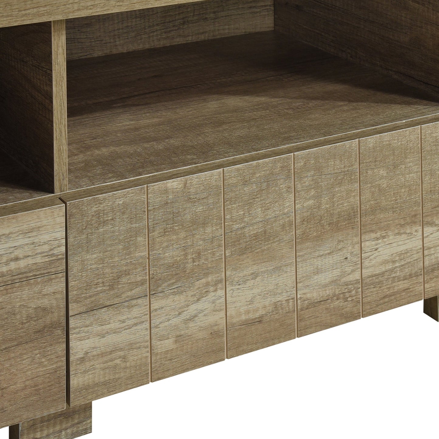 TV Cabinet 3 Storage Drawers with Shelf