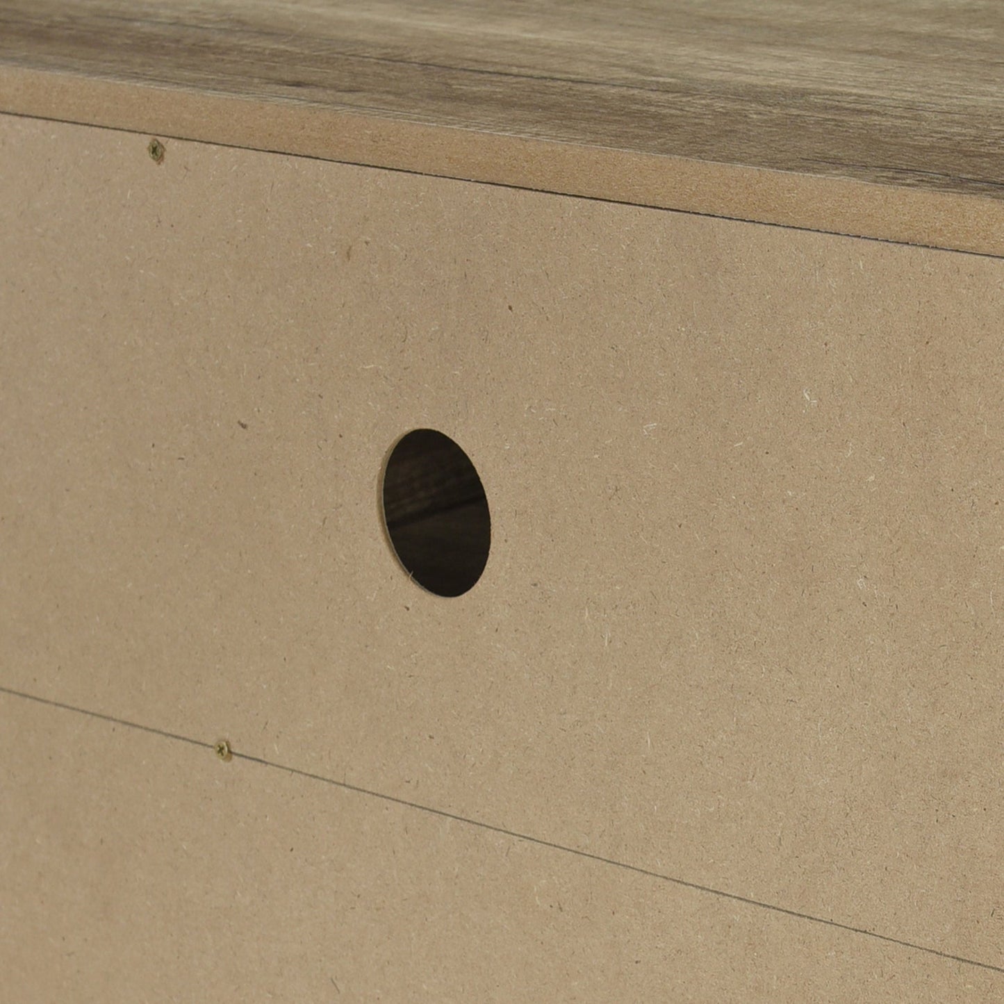 TV Cabinet 3 Storage Drawers with Shelf