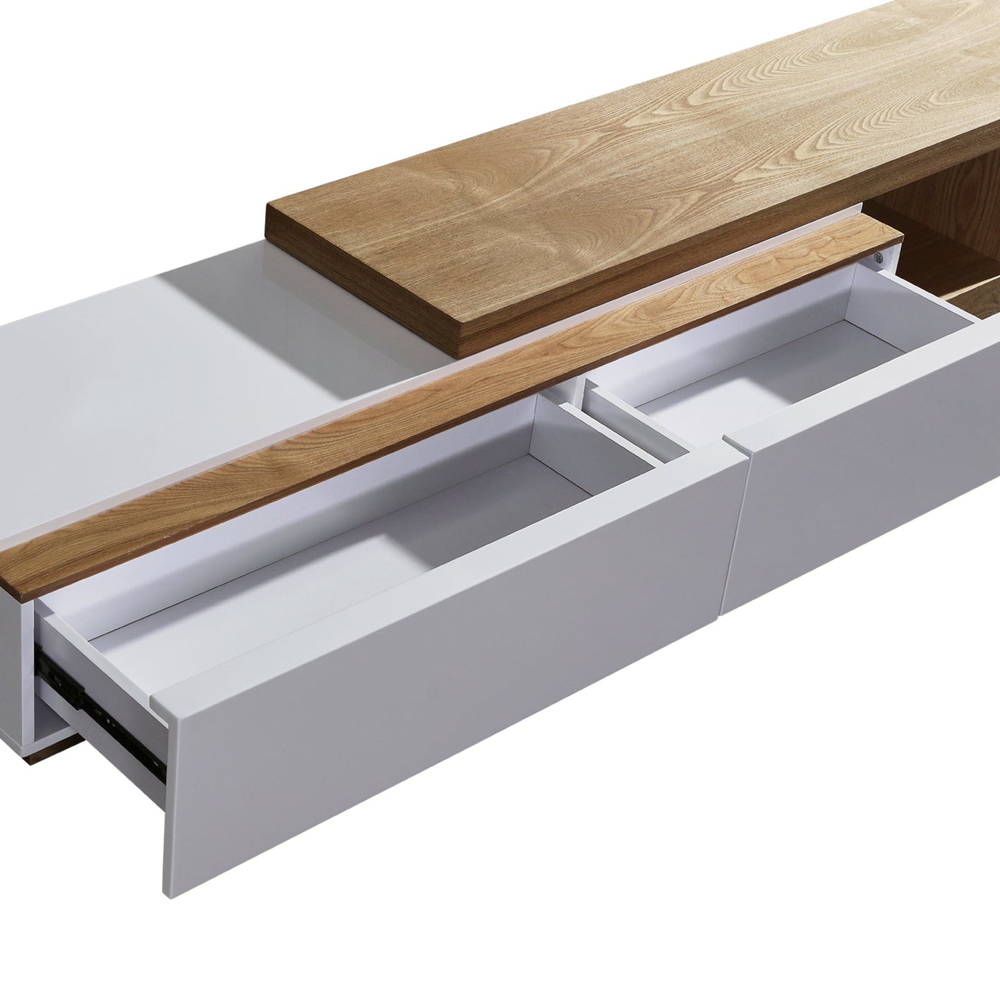 TV Cabinet with 2 Storage Drawers