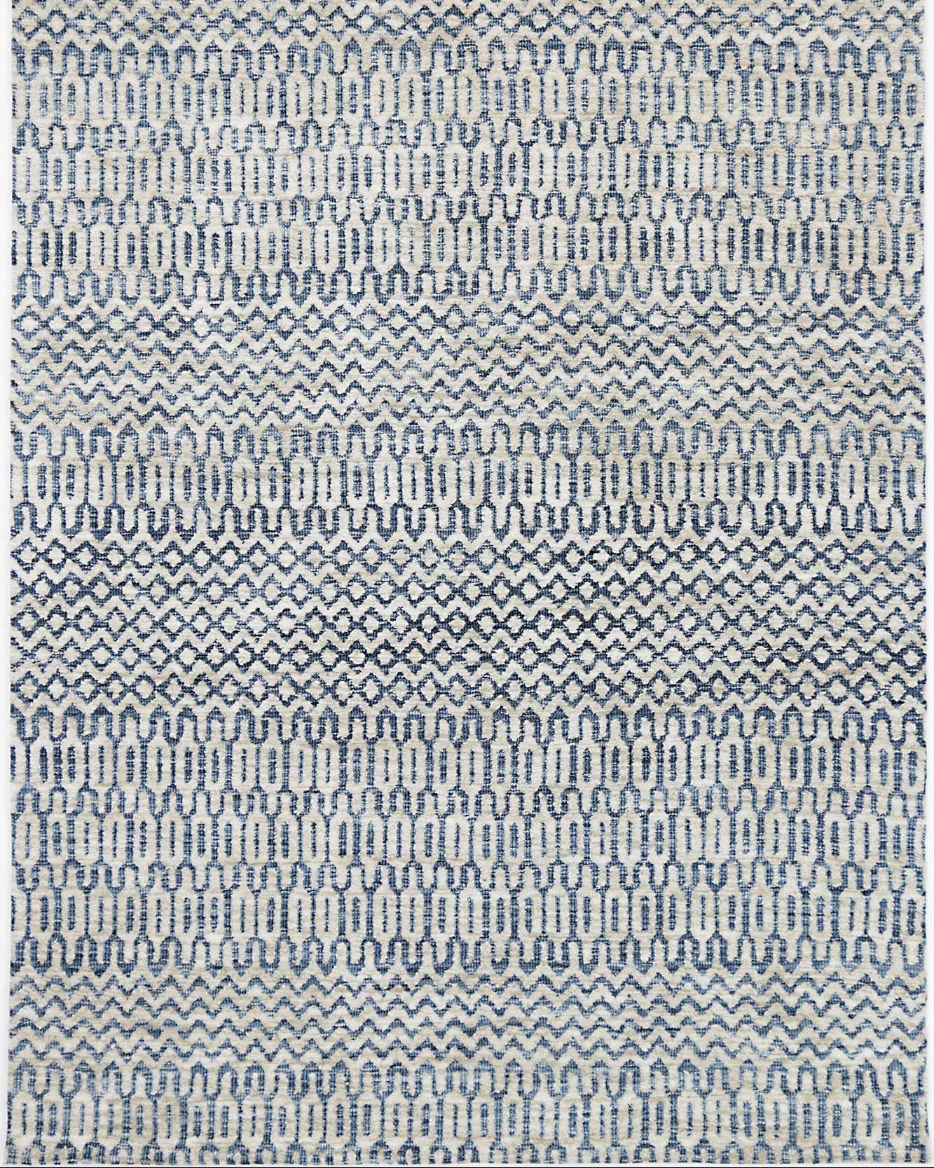 Amritsar Camphils Navy Tribal Rug 240X330