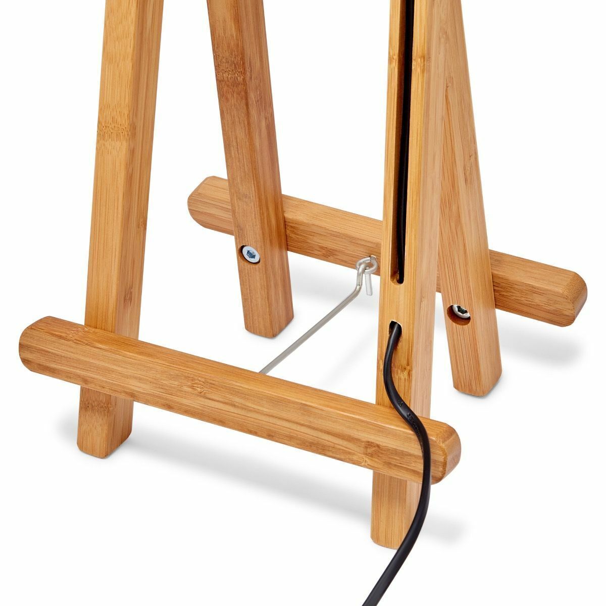 Bamboo Easel Scandi Designer Desk Lamp