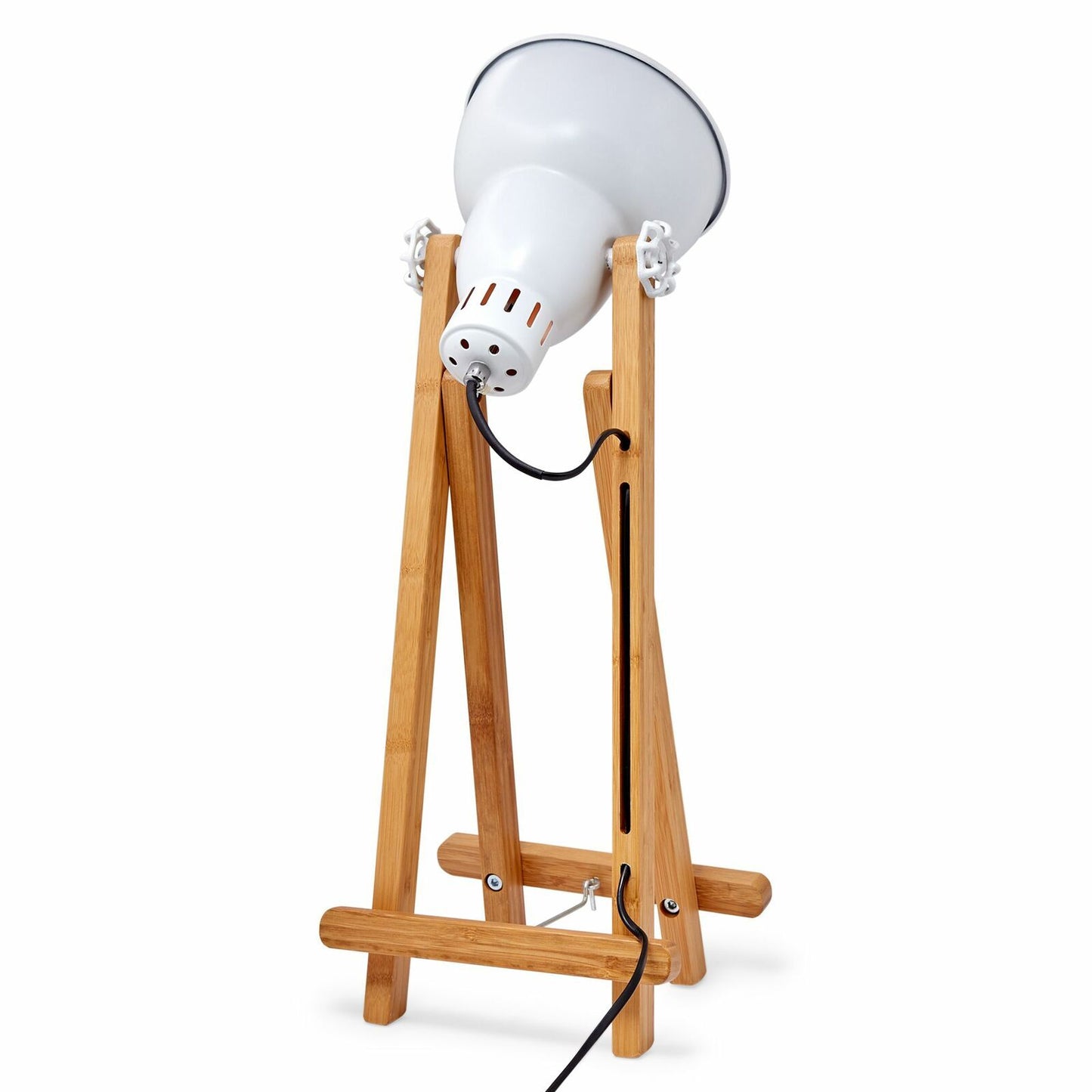 Bamboo Easel Scandi Designer Desk Lamp