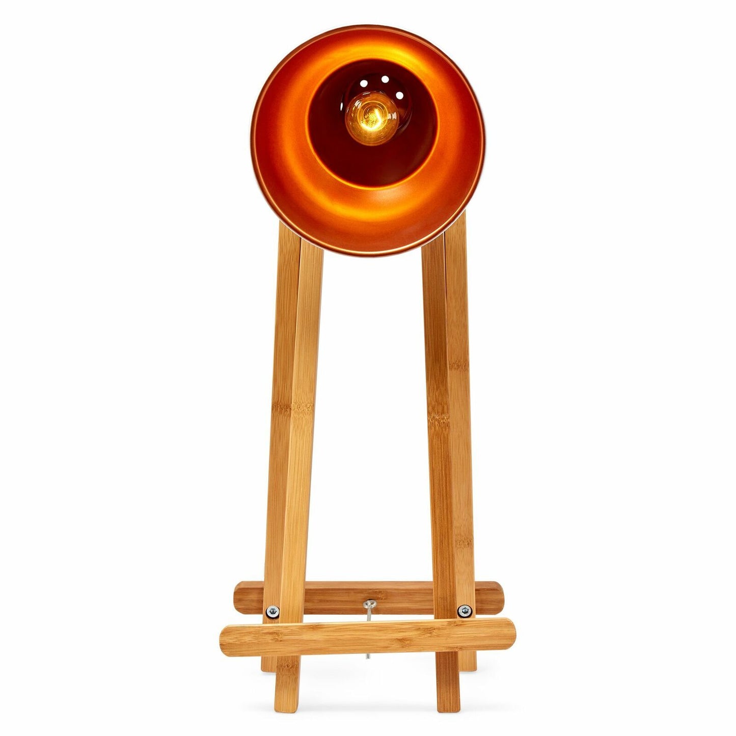 Bamboo Easel Scandi Designer Desk Lamp