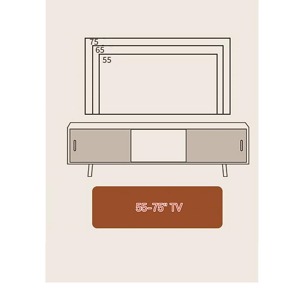 European Style TV Cabinet Entertainment Unit