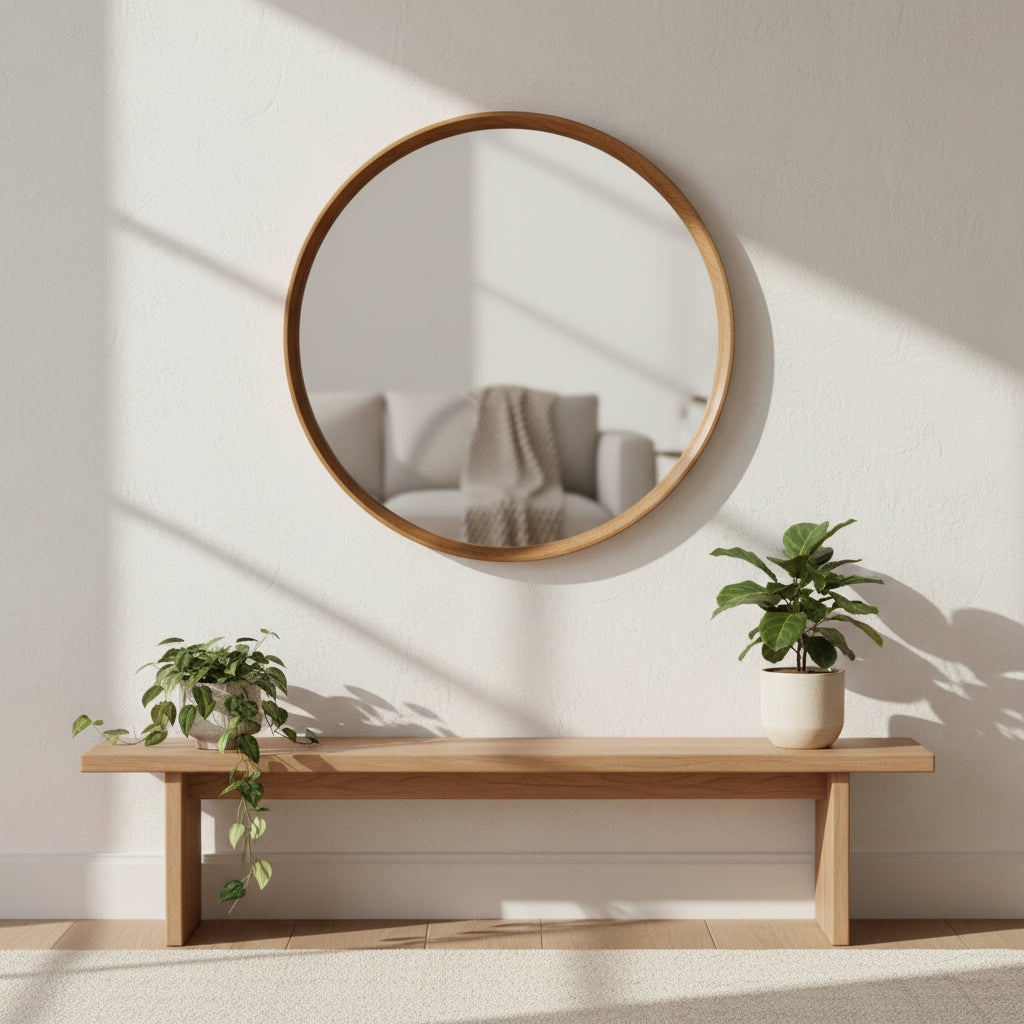 Yarrabah Round Mirror