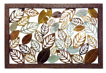 X-large Leaves Metal Wall Art