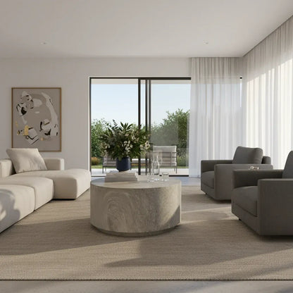 Pernille Haven Round Coffee Table - Grey