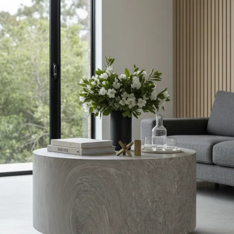 Pernille Haven Round Coffee Table - Grey