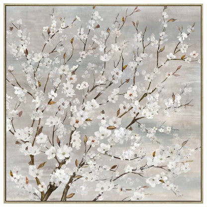 Wood Framed Blossom Canvas