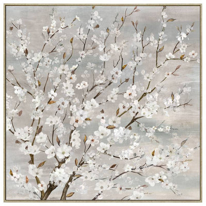 Wood Framed Blossom Canvas