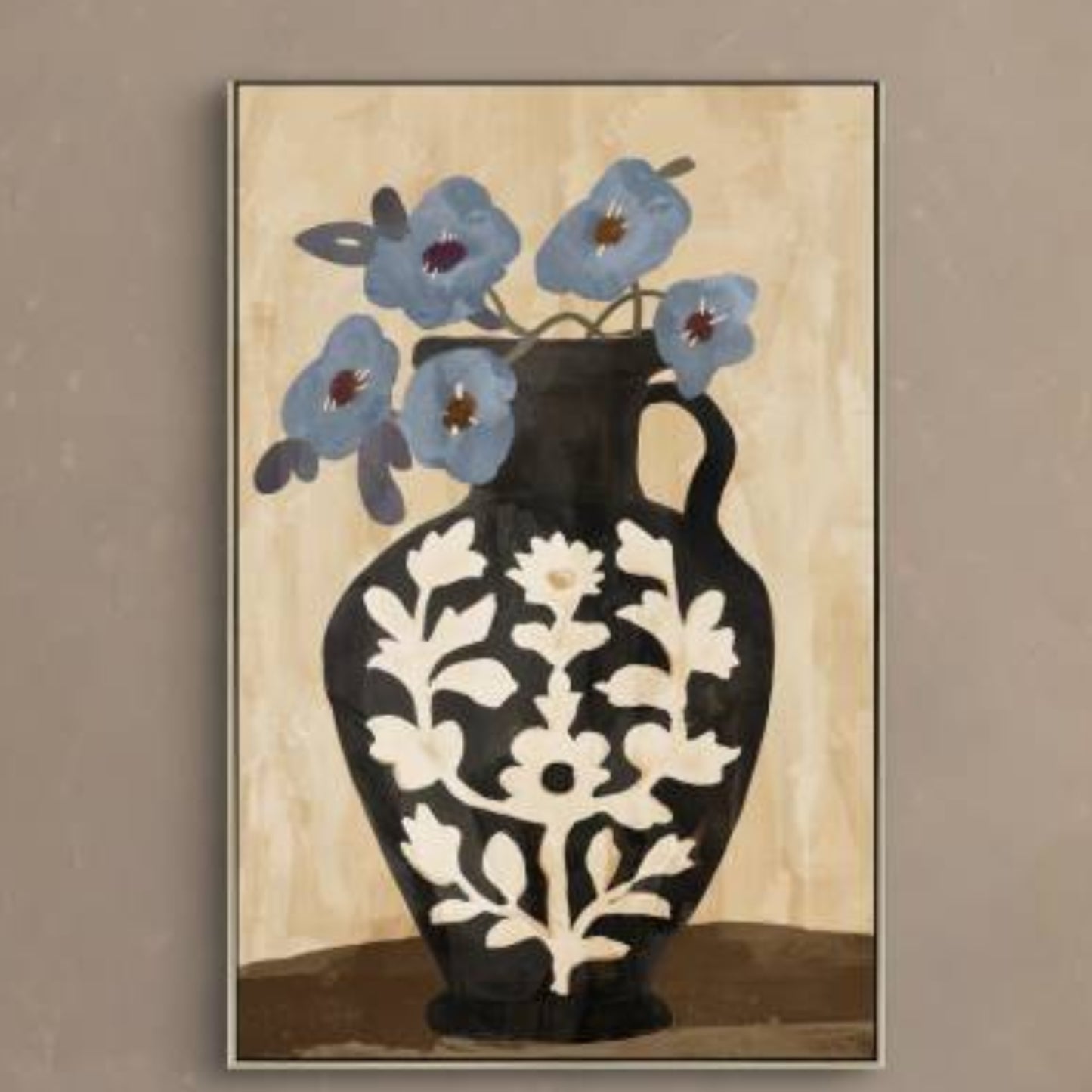 In The Vase Artwork Framed Wall Art 80x120cm