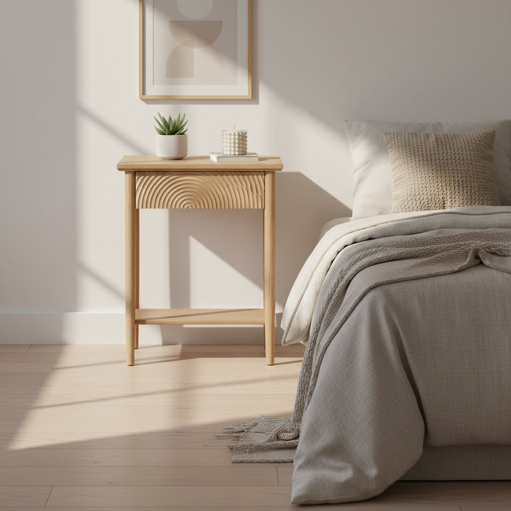 Gladstone Minimal Bedside Table