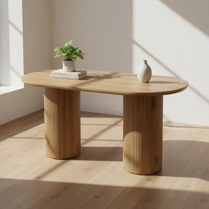 Elodie Modern Coffee Table - Oak