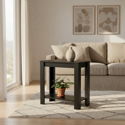 Rustic 2 Tier Side Table