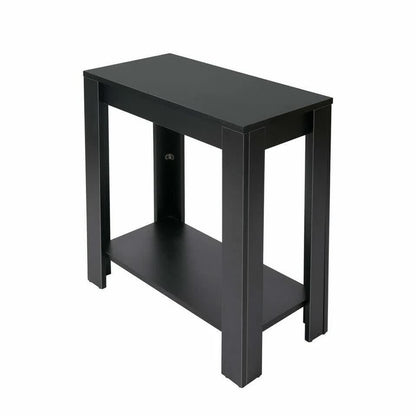 Rustic 2 Tier Side Table