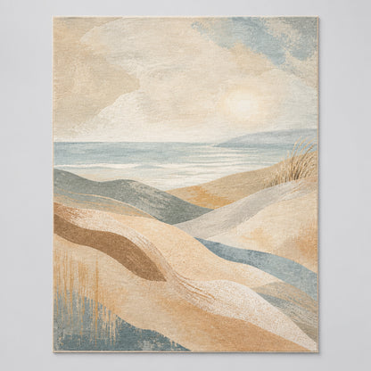 Coastal Drift Stretched Canvas Wall Art - Portrait - 60W x 120H cm