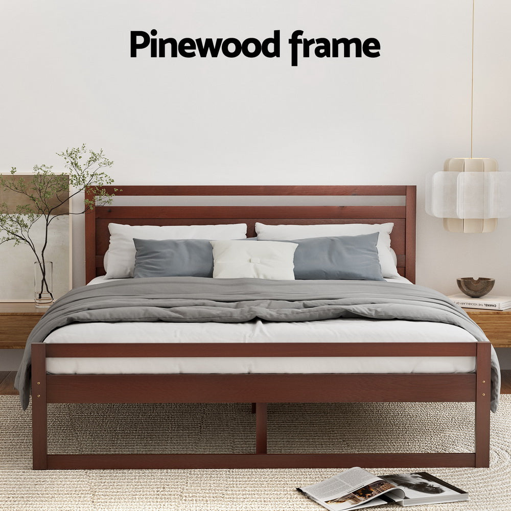 Witton Bed Frame Double Size - Walnut
